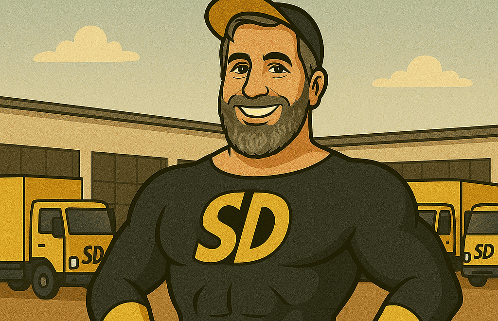 Fouad, chef logistique Superdem
